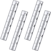 Frienda rain gauge glass tube with clear reading for accurate rainfall measurement.