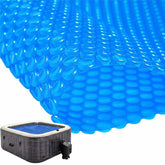 Frienda hot tub blanket bubble adds heat retention for a cozy soak.