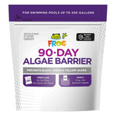 FROG 90-Day Algae Barrier pod in skimmer for easy pool protection