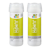 FROG JumpH pH increaser bottle with TruDose cap for precise pH control in hot tubs.
