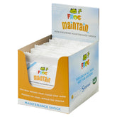 FROG Maintain hot tub packet label for easy premeasured dosing.