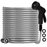 FrutPunch garden hose 25 ft anti-kink coil for smooth watering around your yard