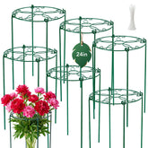 FuBegi peony cage top grid 16-inch diameter supports heavy blooms.