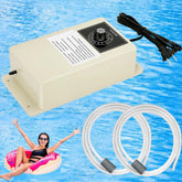 Fuceter ozone generator for ice bath delivering steady ozone output and bubbles.