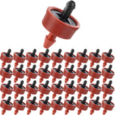FULAIERGD 1GPH pressure-compensated dripper for pots ensures consistent watering.