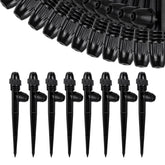 FULAIERGD 20 pack misting emitters for even garden watering.