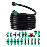 Fulaiergd 52ft PVC garden irrigation tube for versatile drip watering.