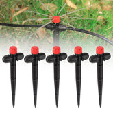 FULAIERGD drip emitter with 360-degree fan spray for precise garden watering