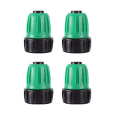 FULAIERGD faucet adapter 3/4 to 1/2 inch close-up, durable PVC for drip irrigation.