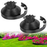 FunFanso landscape edging 66ft black rolled creates clean garden borders for lawns and beds.