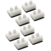 Funmit AXV414P pod shoes front view for durable pool vacuum traction