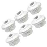 Funmit pool jet nozzle front view with adjustable flow for targeted circulation.
