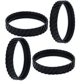 Funmit R0526100 track for pool cleaners with strong rubber grip improves cleaning efficiency