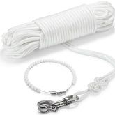 FUNNANS flag rope kit 3/8in 100ft for durable flag displays in windy conditions.