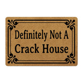 FunXiLin welcome doormat with anti-slip rubber back for safe indoor use.