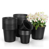 FUOAUYK 4-inch seed-starting pot with drainage for efficient germination.