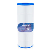 Future Way C1200 filter cartridge installed in pool filter system, delivering clear water