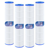 Future Way C5030 pool filter cartridge inlet view shows precise fit for clean water flow