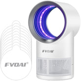 FVOAI fruit fly trap indoors, front view, compact pest control for kitchens.