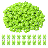 FXMHEHBB mini green frog figurines for decor and play