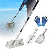GADFISH Sand Flea Rake with 46-inch pole for efficient beach collection