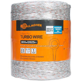 Gallagher Turbo Wire 9-Strand conductors deliver high conductivity for long-distance fences.