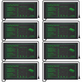 Ganeen 8-pack seedling heat mat offers even warmth for reliable germination in indoor seed starting