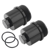 GAQUECY 190030 drain cap on a Pentair-compatible filter for easy drainage