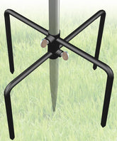Garbuildman pole stabilizer on a 0.62-inch pole for a steadier feeder.