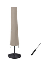 Garden Balsam umbrella cover on a 10-11 ft umbrella