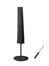 Garden Balsam umbrella cover front view protects a 6-9 ft market umbrella from weather.