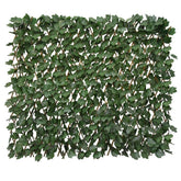 Garden Land expandable privacy screen on balcony with realistic ivy for shade and airflow.