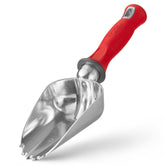 Garden Weasel Potting Scoop oversized for dig and transport during planting.