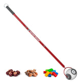 Garden Weasel Small Nut Gatherer Roller efficiently collects acorns and debris.