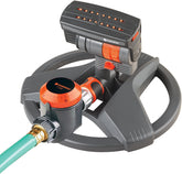 Gardena ZoomMaxx oscillating sprinkler for even lawn coverage up to 2,300 sq ft.