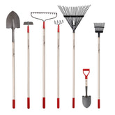 GardenAll 7-piece set with digging shovels for efficient soil preparation and planting