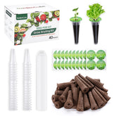 GARDENCUBE hydroponic pods 160pcs compact starter kit for indoor growing.