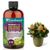 Gardenera 3-1-2 bottle pour shows easy, precise indoor feeding.