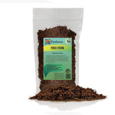 Gardenera tree fern orchid substrate demonstrates moisture retention for thriving epiphytes.
