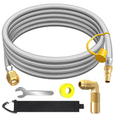 GardenNow 12 ft propane hose ready for safe RV to grill connections.