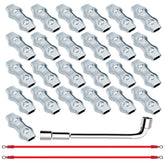 GardenNow poly rope connector kit for durable electric fence connections