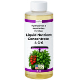 GardenWise liquid plant food bottle pour for easy indoor feeding.