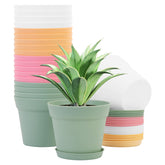GARDIFE 6-inch plant pot with matte finish, ideal for medium to large indoor plants.