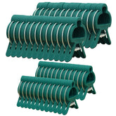 Gardzen 48-pcs plant clips set secures stems with reusable, gentle support for steady growth.