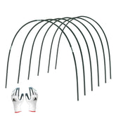 Gardzen garden hoops for raised beds provide sturdy, weather-ready support.