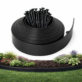 Gardzen landscape edging kit provides a 60-foot border for clean garden delineation and organization.