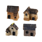 Garneck fairy garden house in resin for terrariums and micro landscapes