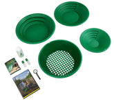 Garrett Deluxe Gold Pan Kit with 14-inch Gold Trap for efficient screening