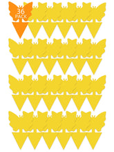 Garsum yellow sticky trap kitten shape attracts and traps pests indoors.