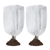 Garutom frost plant cover 42x45 shields garden plants from freezing temperatures